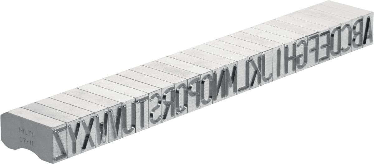 X-MC S 8/12 Steel marking stamps