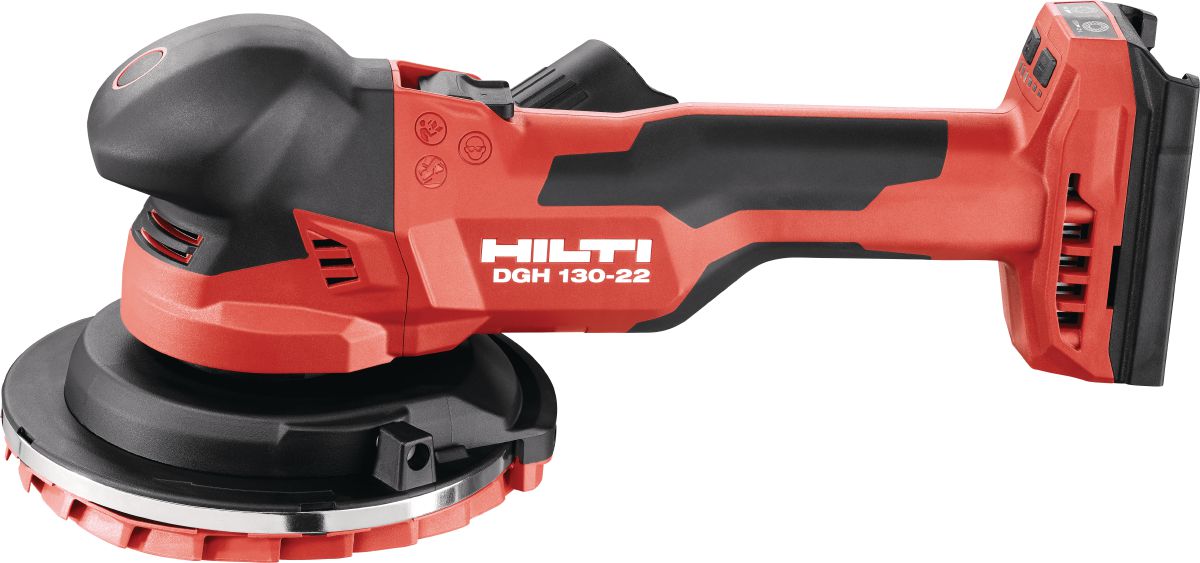 DGH 130-22 cordless concrete grinder